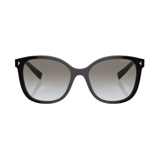 Lunettes de soleil Prada PR22ZS noir – vue 1