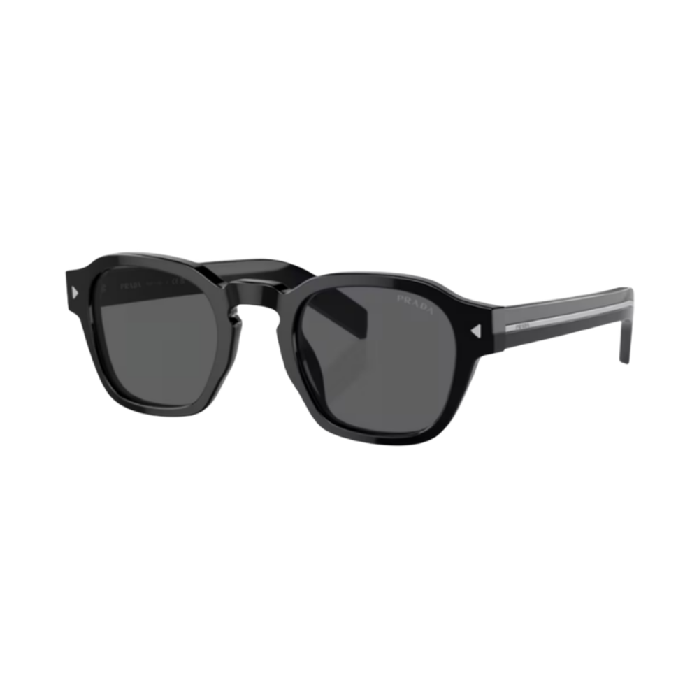 Lunettes de soleil Prada PR A16S noir – vue 2