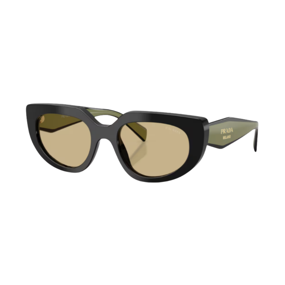 Lunettes de soleil Prada PRD02S noir – vue 2