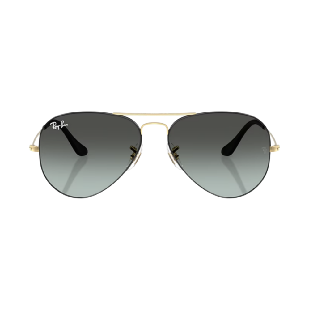 Lunettes de soleil Ray-Ban RB3025 Aviator noir – vue 1
