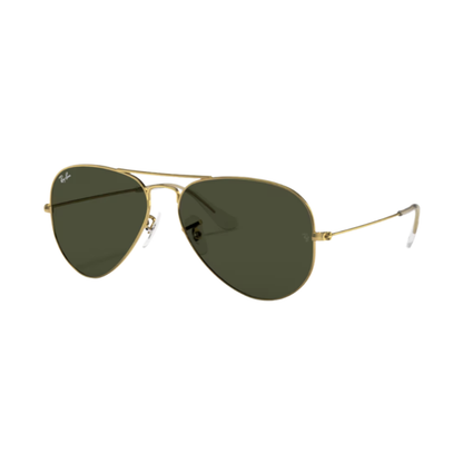 Lunettes de soleil Ray-Ban RB3025 Aviator or – vue 2