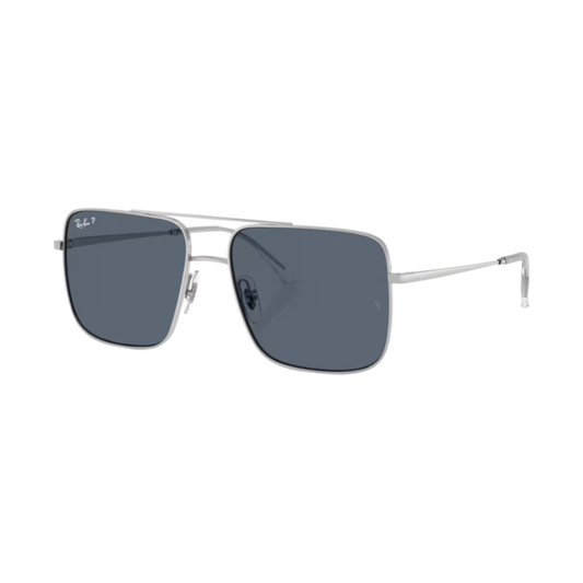 Lunettes de soleil Ray-Ban RB3758 Ari Bio Based argent – vue 2