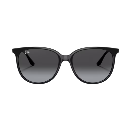 Lunettes de soleil Ray-Ban RB4378 noir – vue 1